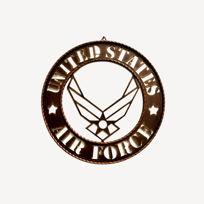 Air Force Metal Art 18''