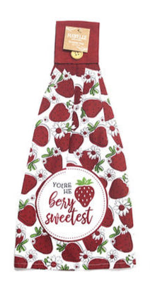 Your Are The berry Sweetest Tie Towel