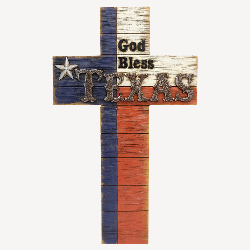 Cross God Bless Texas