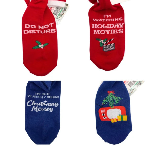 2 Pair Mistletoe Marathon Socks