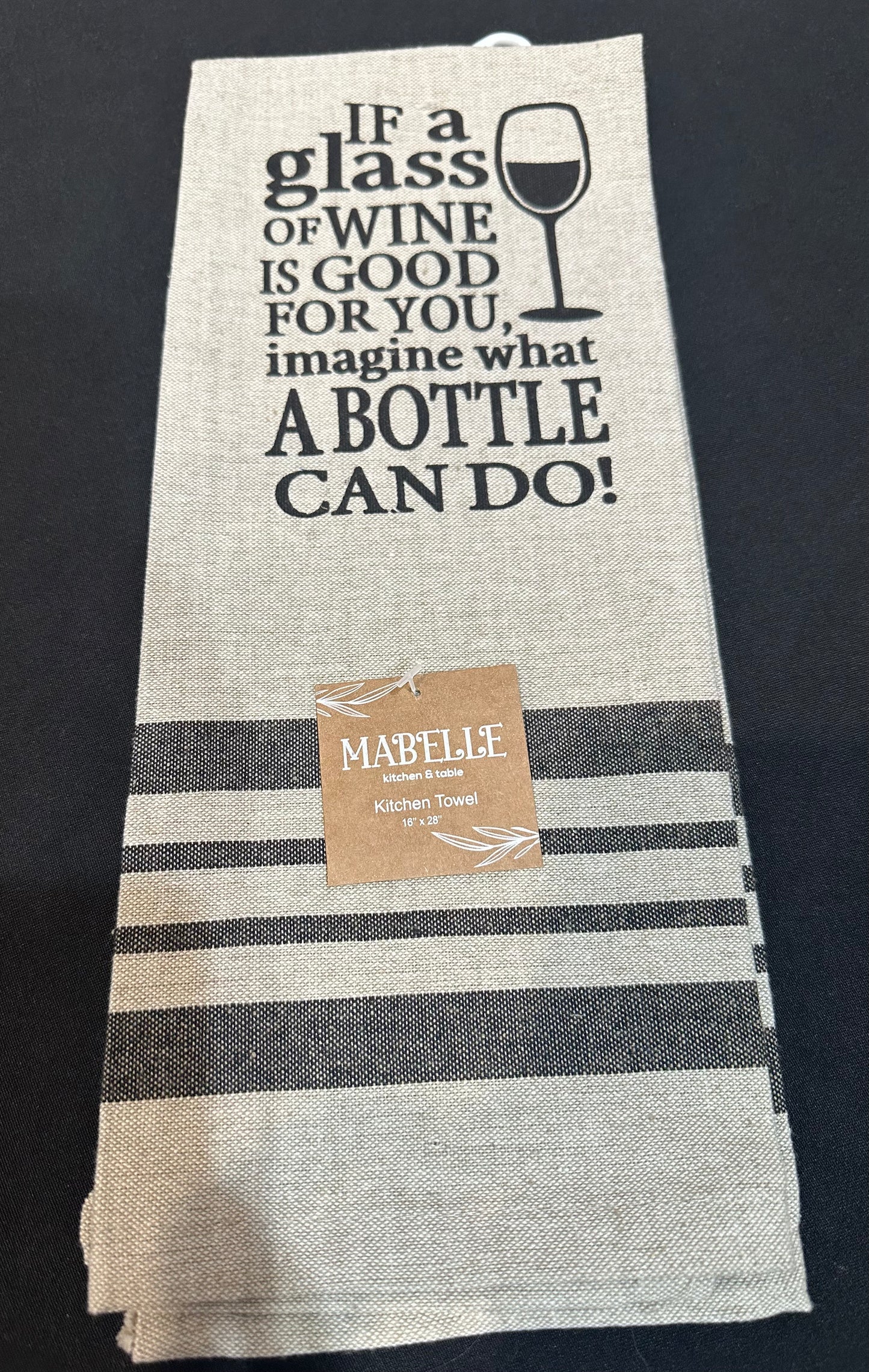 If a glass of Wine is Good For You Imagine what A BOTTLE CAN DO!