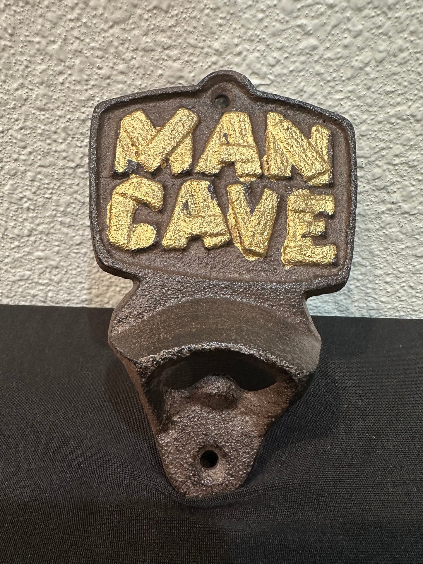 Man Cave Cast Iron Bottle Opener