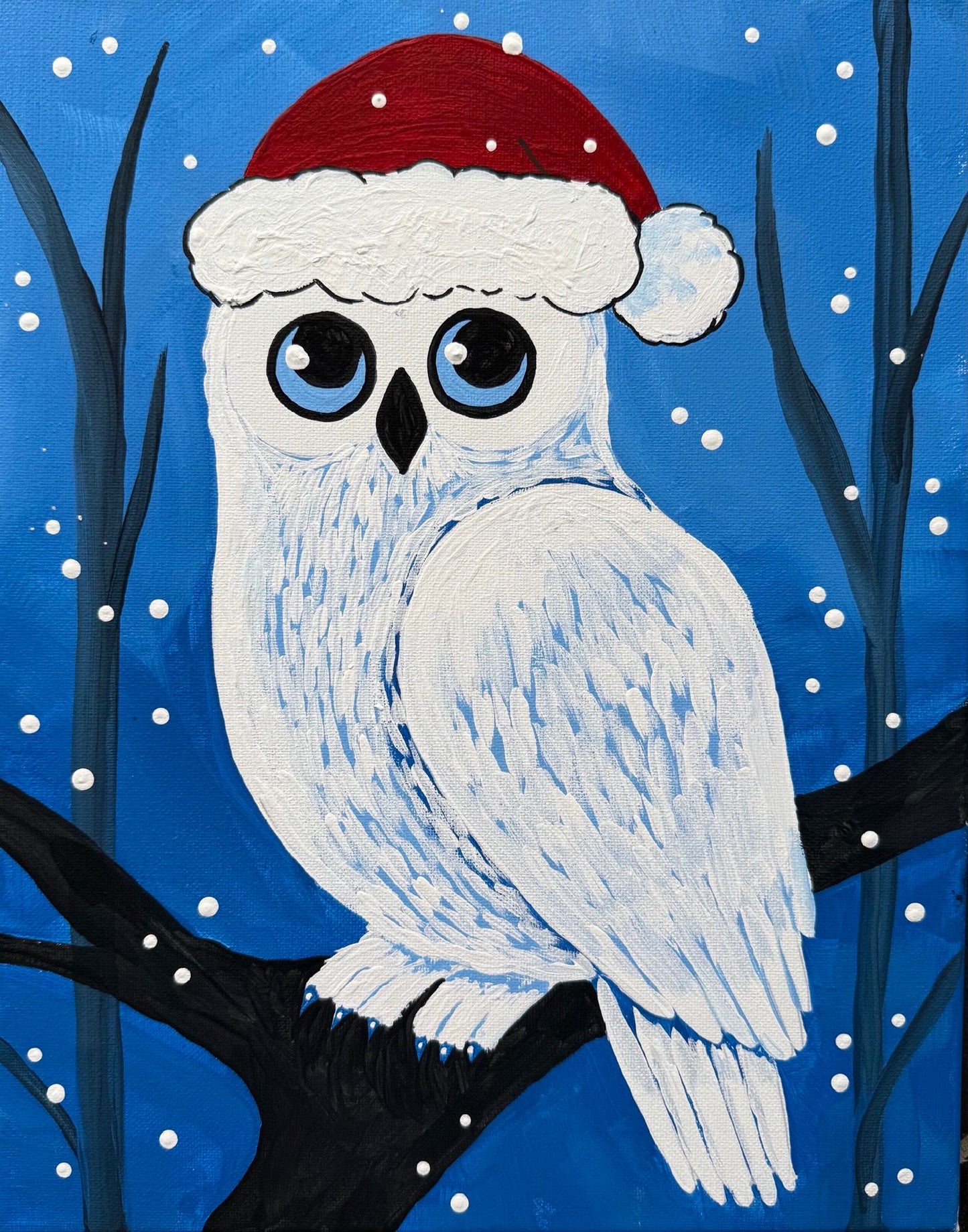 Christmas Hat Winter Hoot