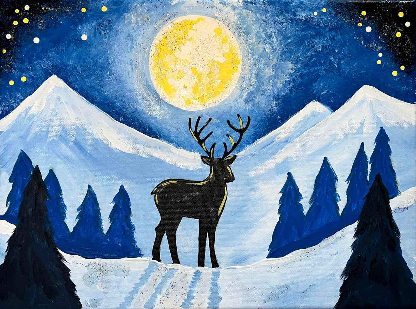 Moonlight Deer