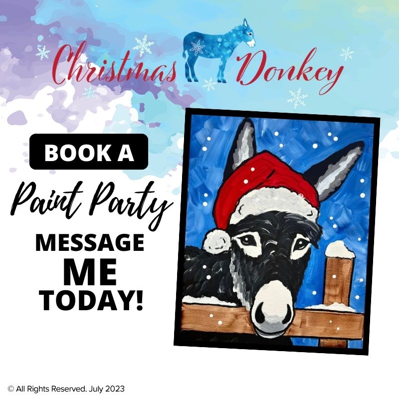 Christmas Donkey
