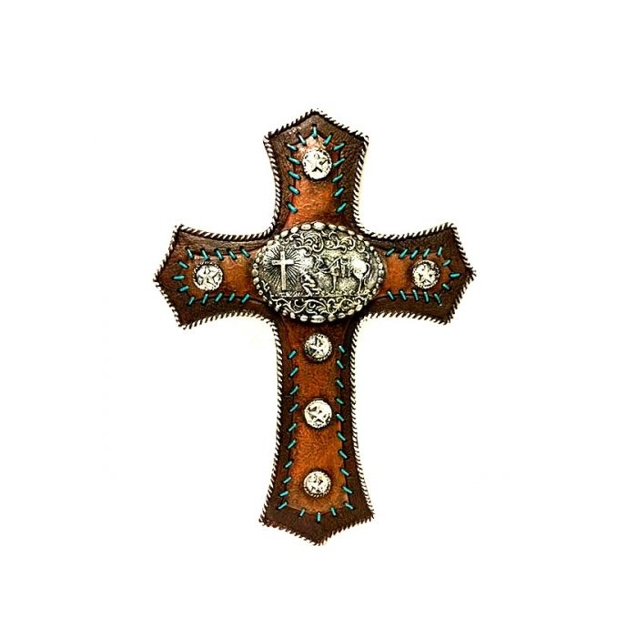 Praying Cowboy Cross