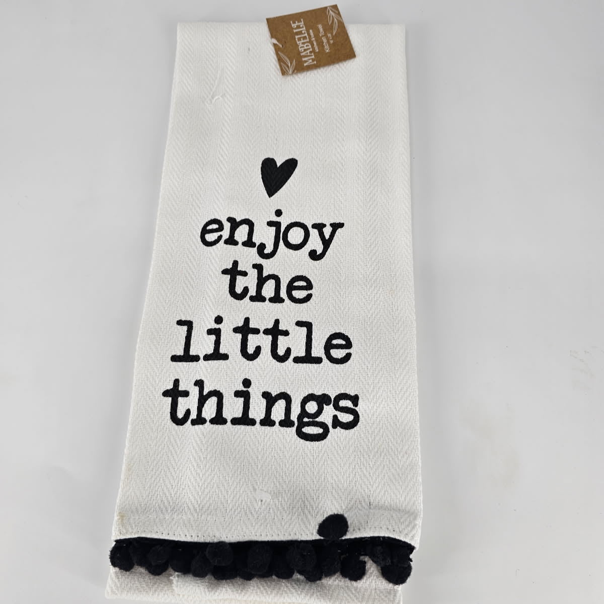 Enjoy the Little Things Pom Poms