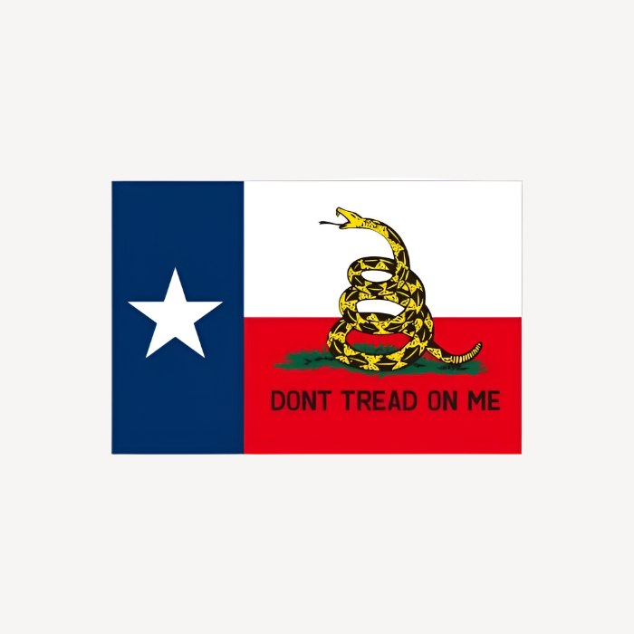 Texas Don't Tread On Me 3X5 Flag