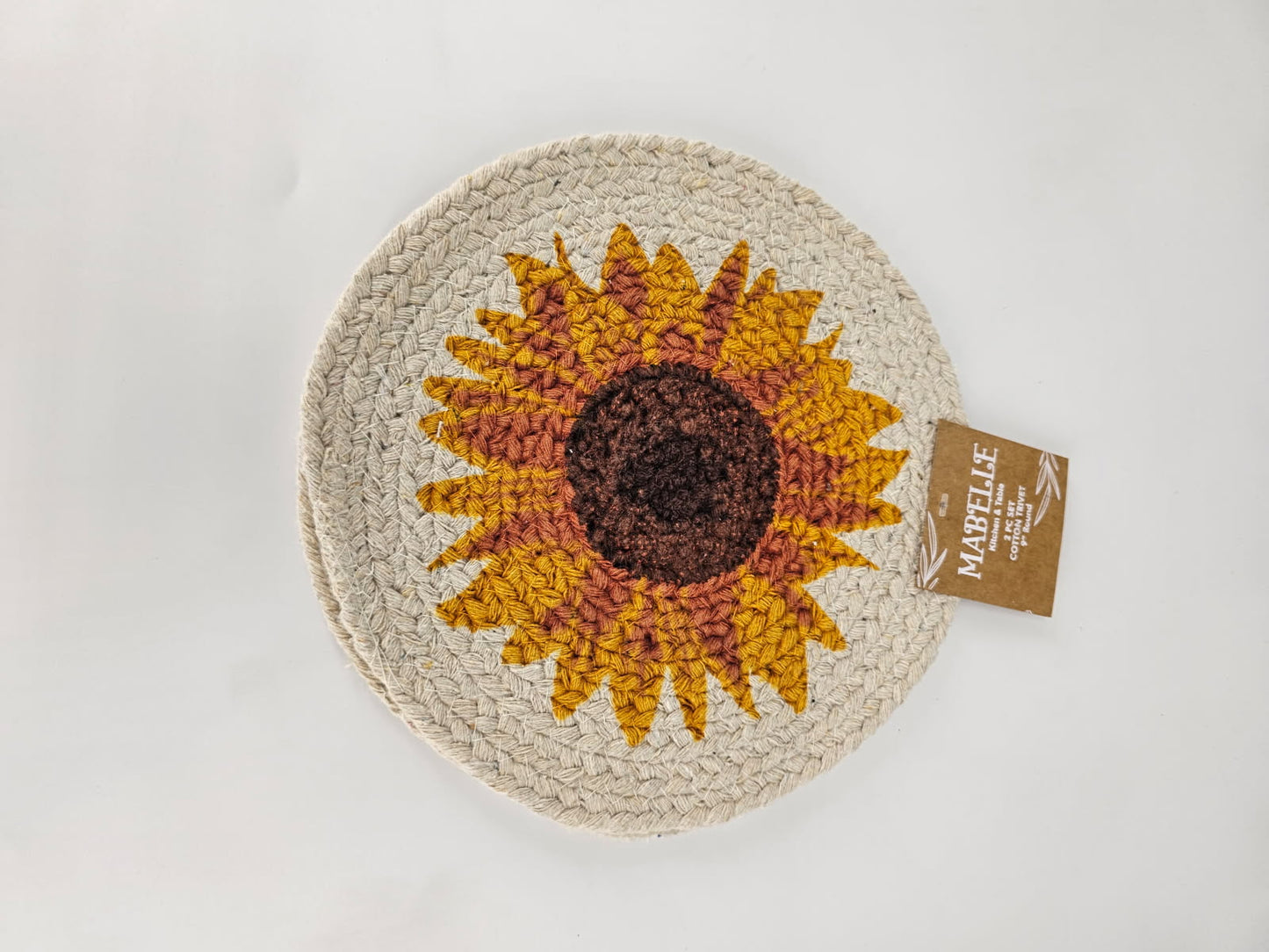 Sunflower Trivet 2pk