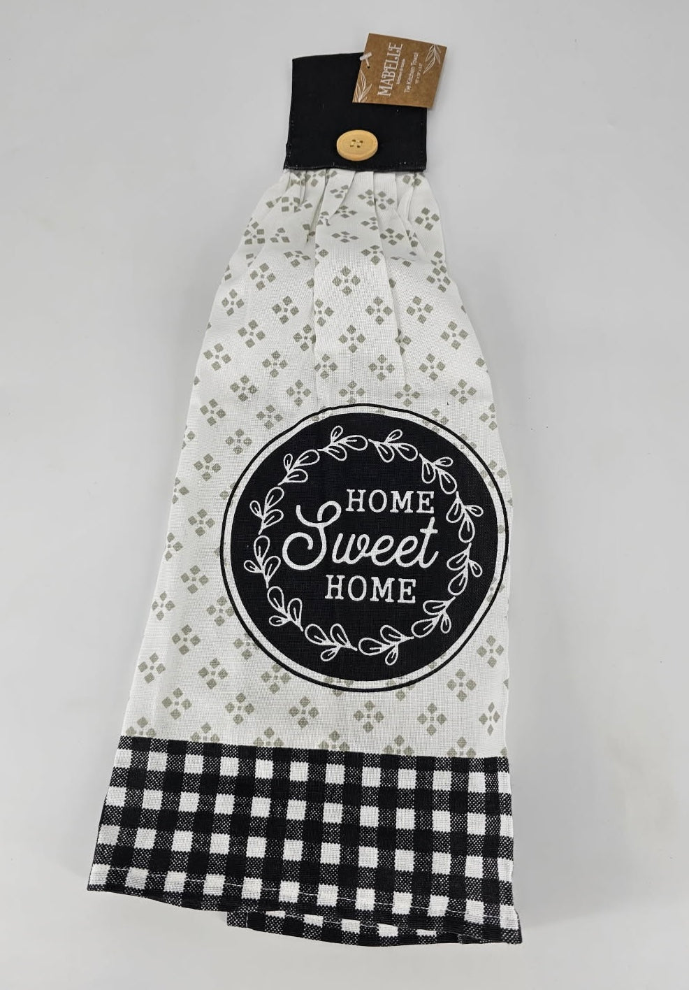 Home Sweet Home Tie Towel