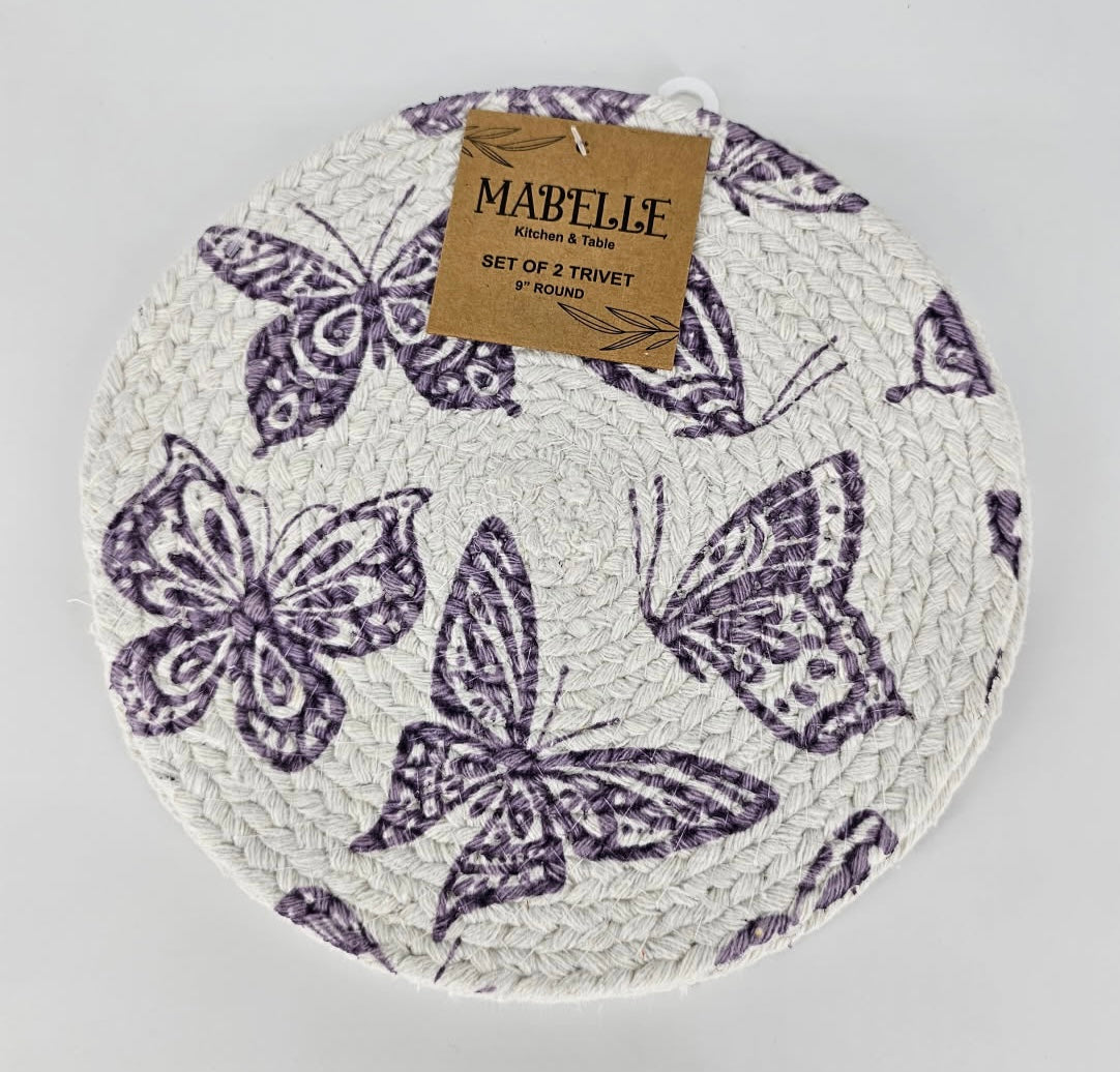 Purples Butterflies 2pk