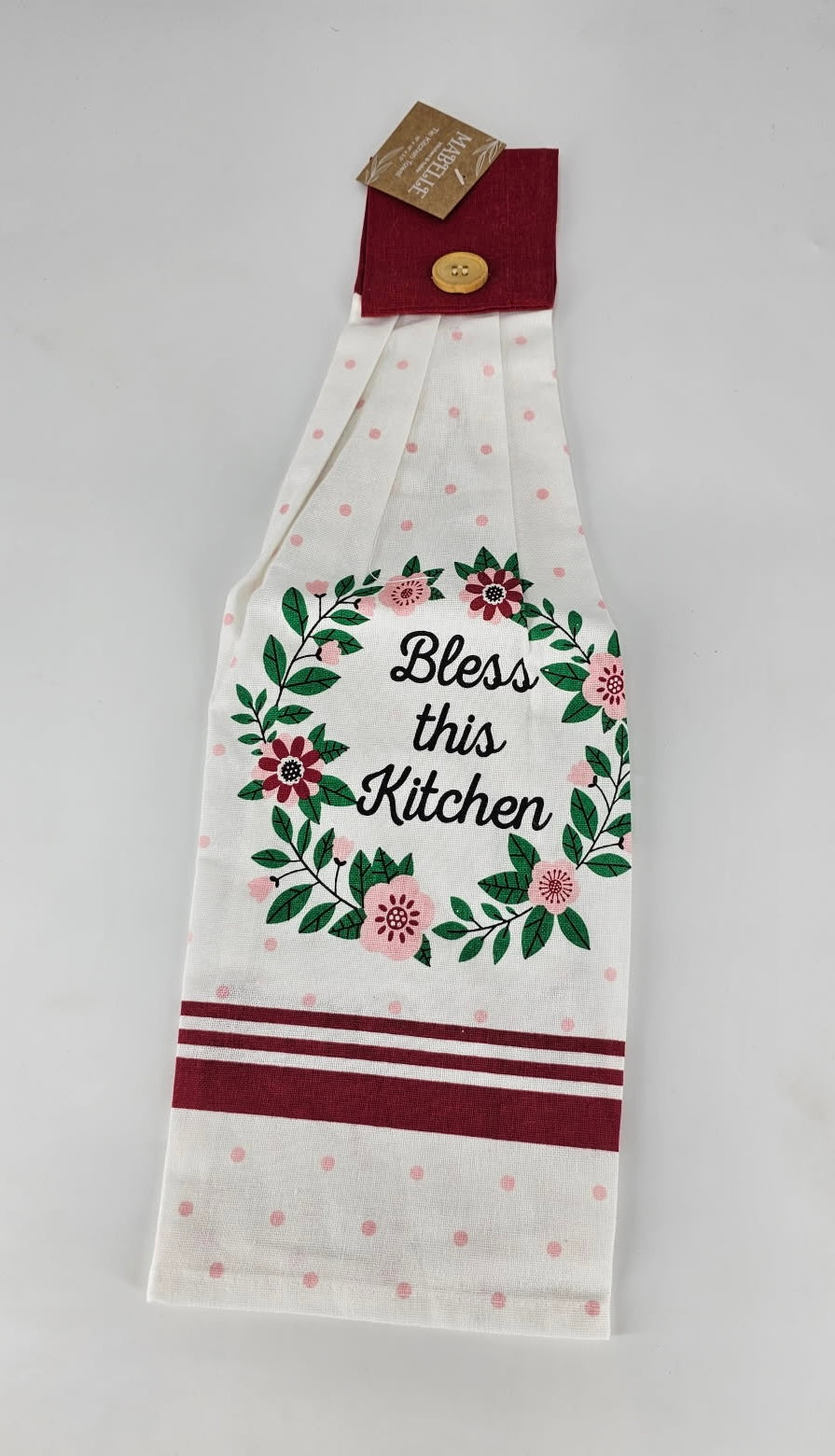 Bless This House Tie Towel