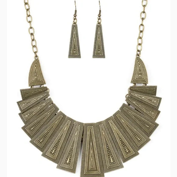 Metro Mane - Brass Necklace