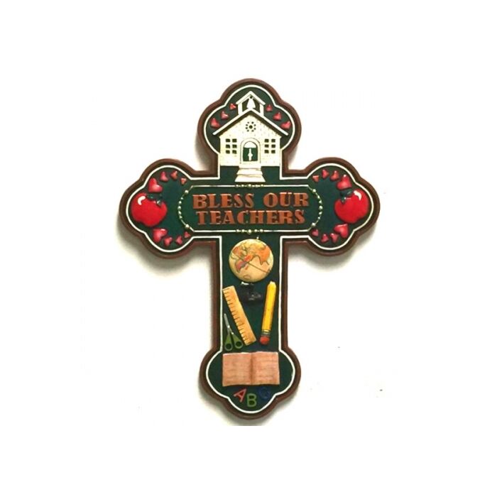 Bless Our Teachers Cross