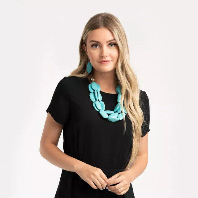 Turquoise Stone Necklace