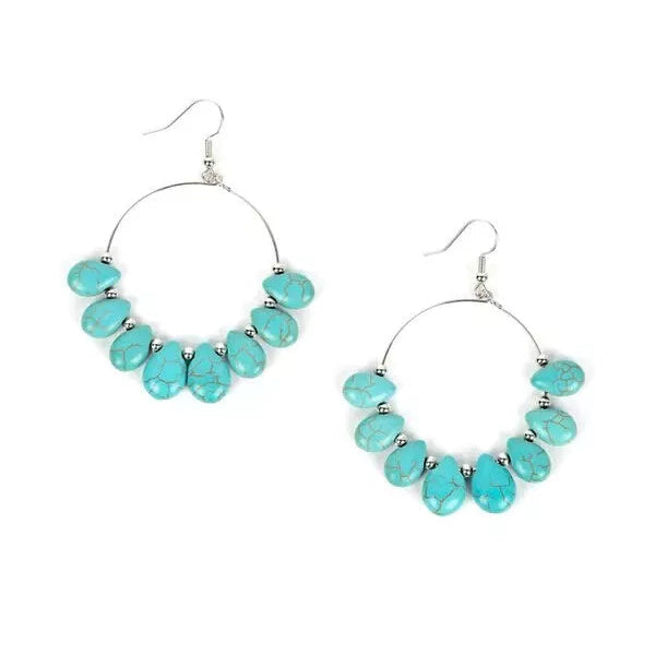 Canyon Quarry Blue Earrings