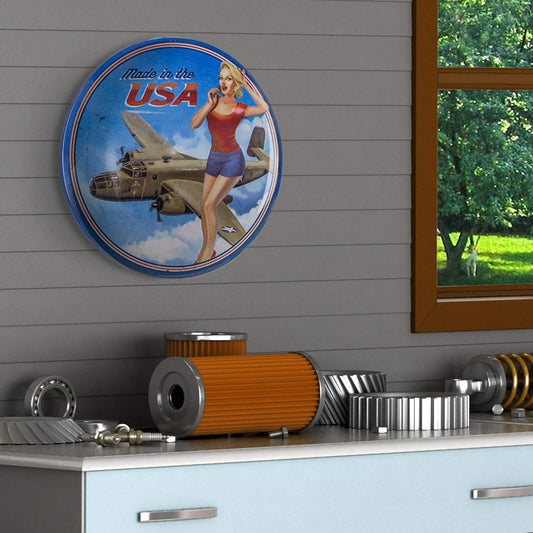 Made in the USA PINUP 15" Metal Dome