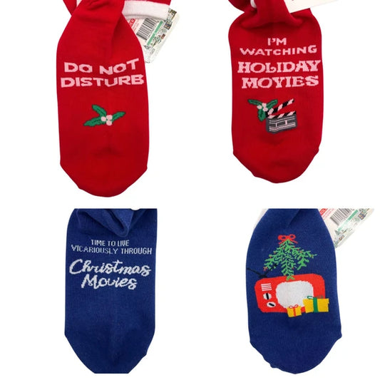 2 Pair Mistletoe Marathon Socks