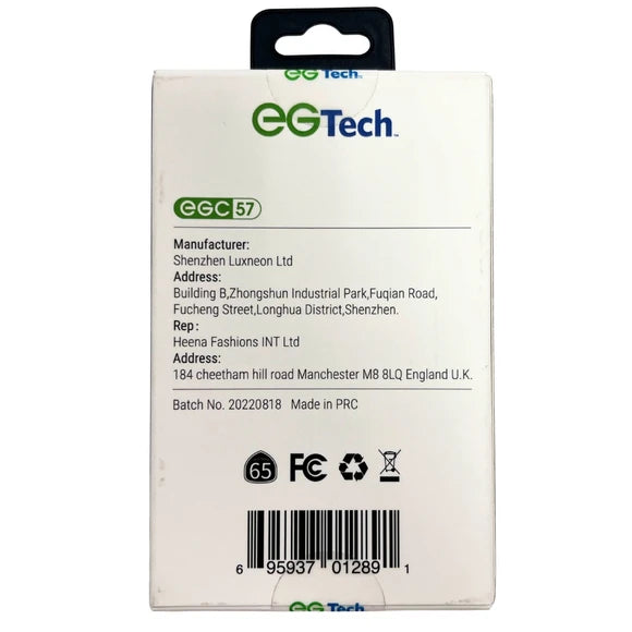 EG Tech 2 Pack Square Adhesive Cell Phone Ring Grip and Stand