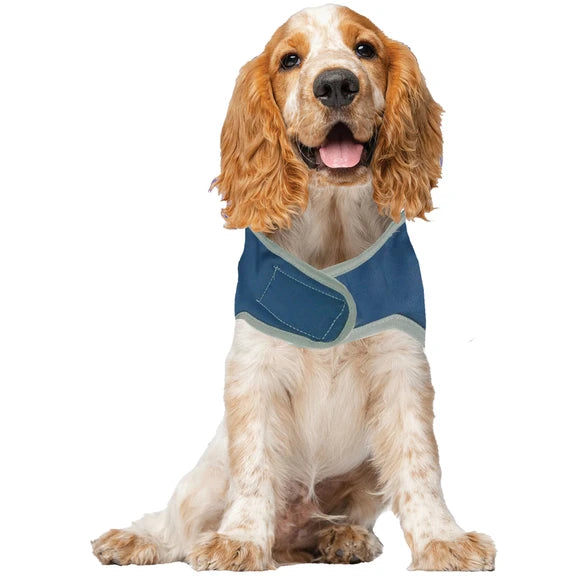 Lot of 2 Small Two Strap Cozy Reversible Dog Coat Jacket