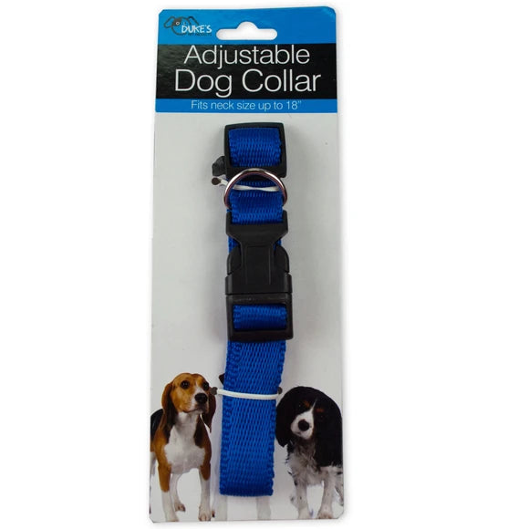 Dukes Adjustable Nylon Dog Collar