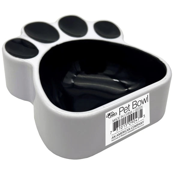 Paw Shaped Dog Bowl