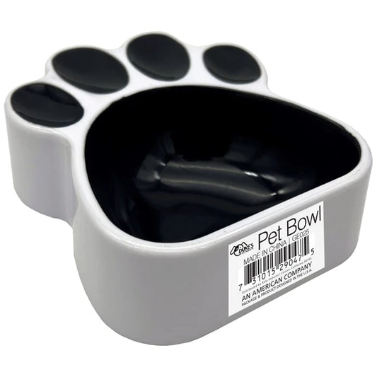 Paw Shaped Dog Bowl