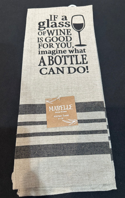 If a glass of Wine is Good For You Imagine what A BOTTLE CAN DO!