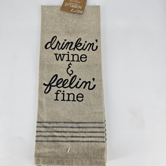 Drinking Wine & Feeling Fine